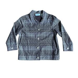 First Issue Patterned Casual Women’s Blazer